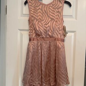 Shoshanna Strapless Blush Pink Dress NWT